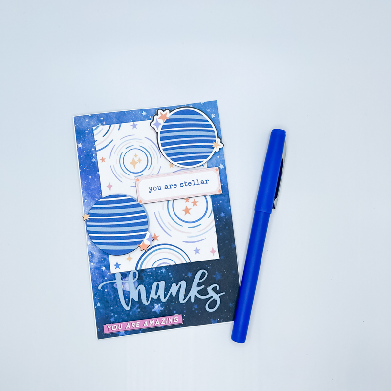 Stellar Thank You Card