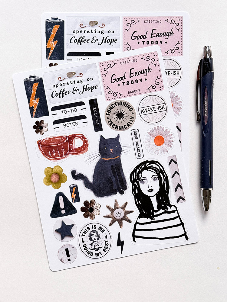Sticker sheets LBC (hybrid)