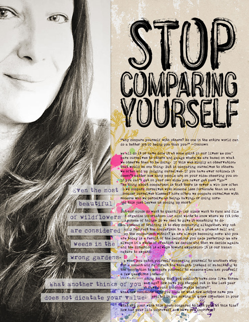 STOP comparing yourself