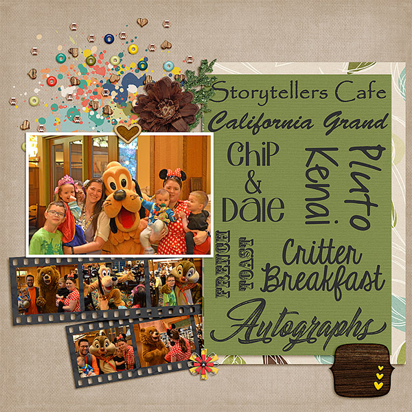 Storyteller Cafe (MOC7 - Day 22 - Subway Style Journaling)