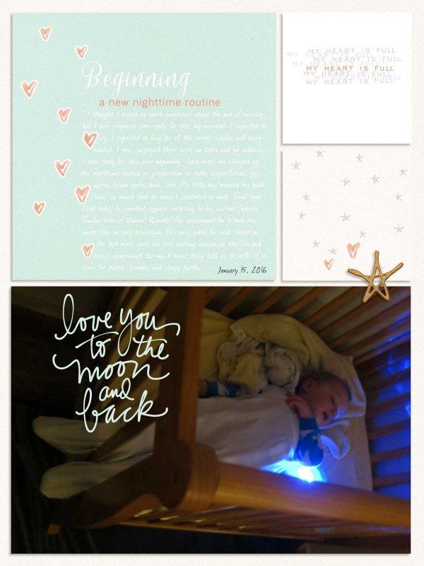 Storyteller Challenge - New bedtime routine