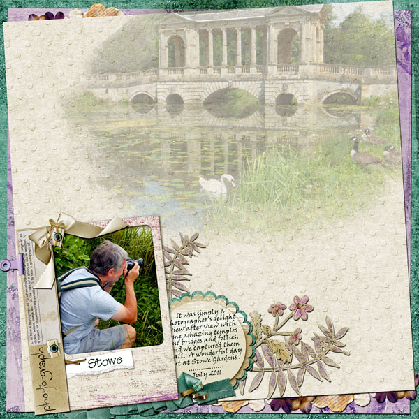 Stourhead scrapbook