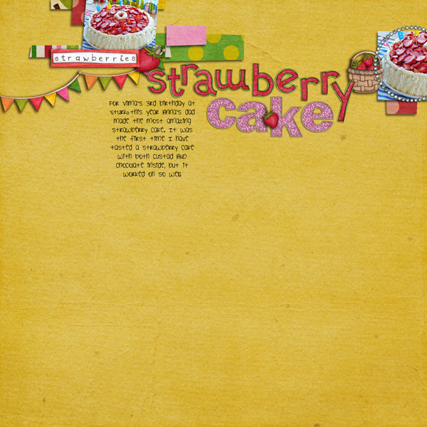 Strawberry Cake