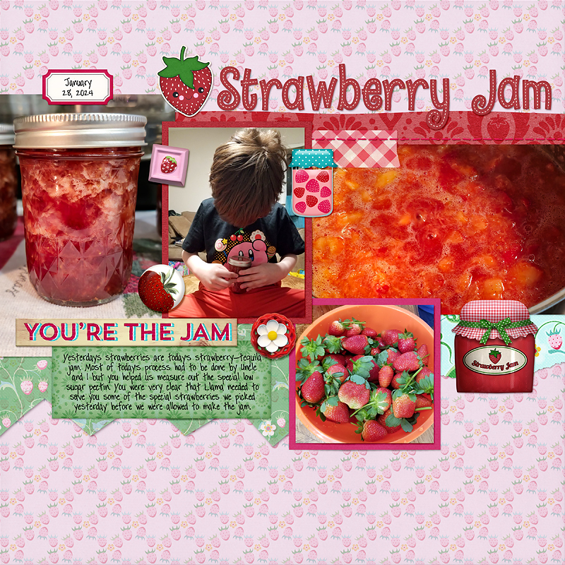 strawberry jam