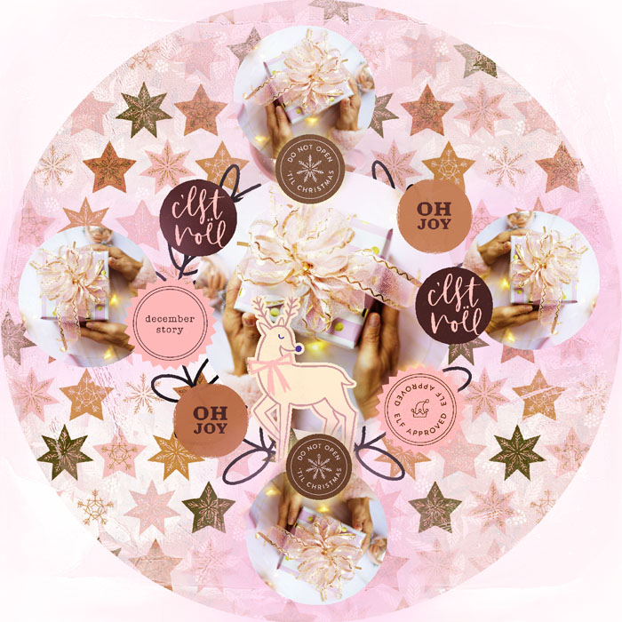 Style Challenge-December-Wreath-A Christmas Glow