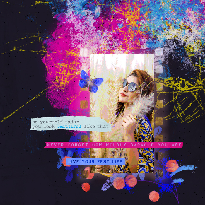 Style Challenge-October-Minimalist-BOLD!-5 Elements-BOLD Be You