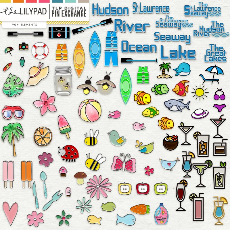 Summer '18 TLP's Enamel Pin Exchage