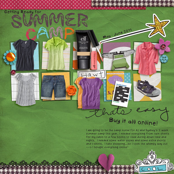 Summer Camp Shopping