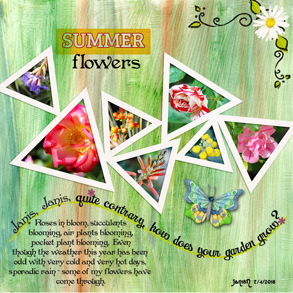 Summer Flowers - July Challenge