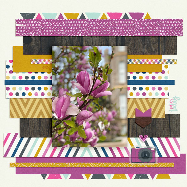 Summer Foliage - MOC #23 - Playing with Paper Strips