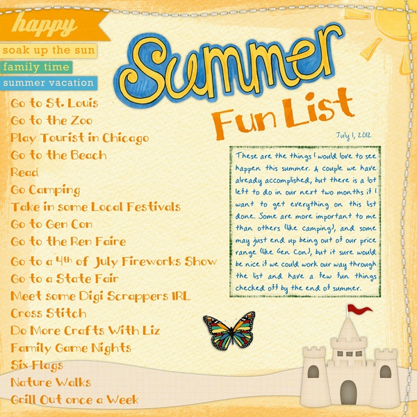 Summer Fun List
