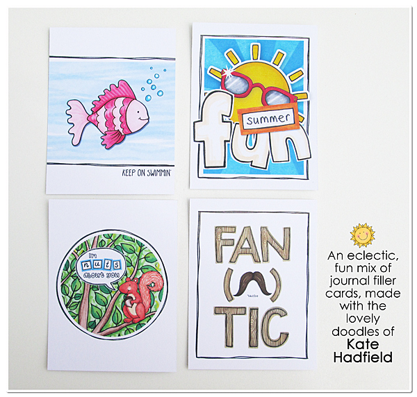 Summer journal cards
