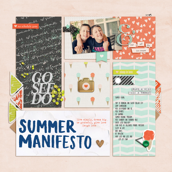 Summer Manifesto 2015