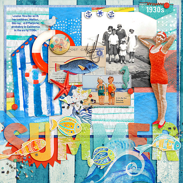 Summer On The Beach 1930s