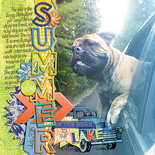 Summer: On The Road To The Lake