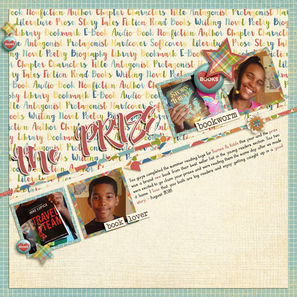 Summer Reading Prize - MIS Jan 7