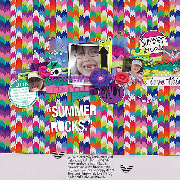 summer rocks