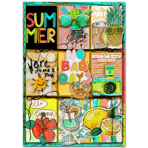 Summer-Scape Pocket Page
