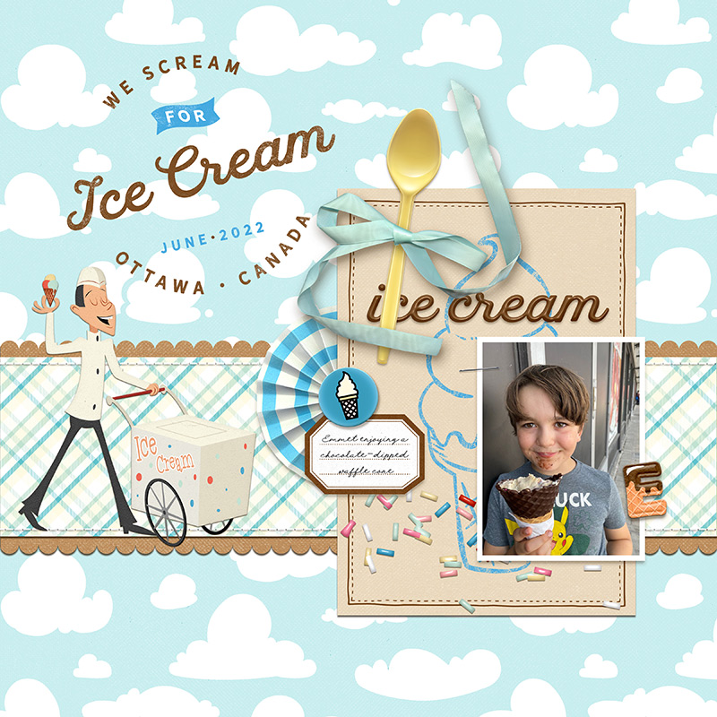 Summer School 22 Photo Mat: Ice Cream