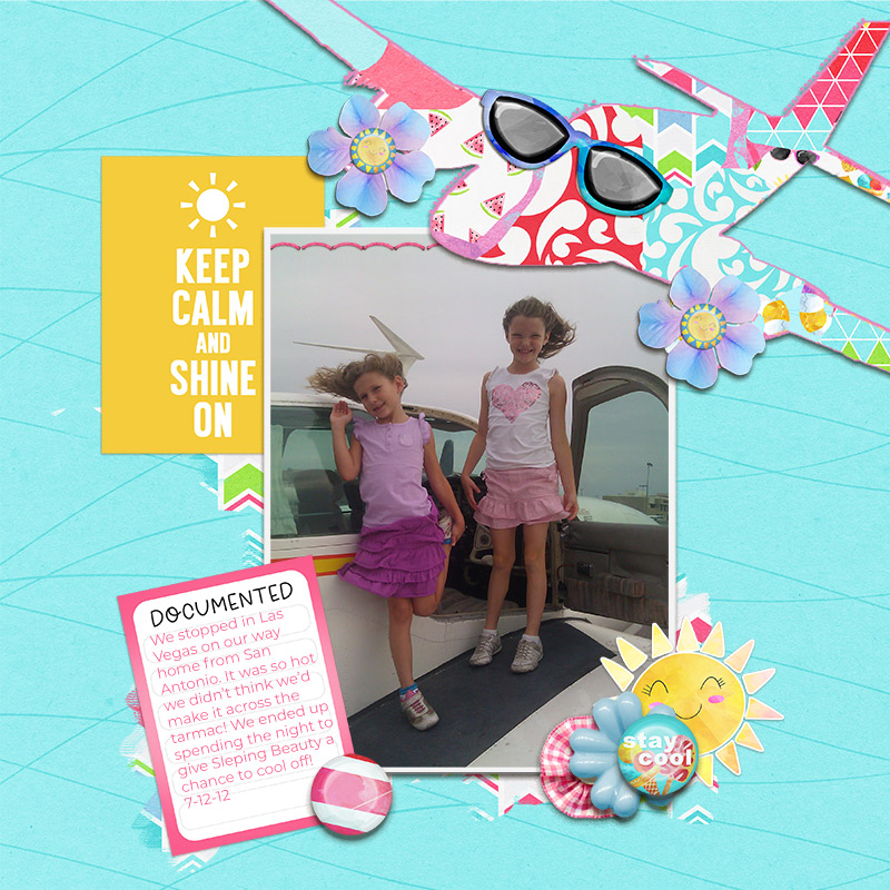 Summer School Collage Challenge - Stay Cool