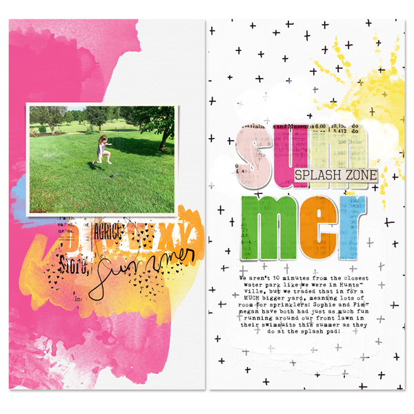 Summer Splash Zone {Traveler's Notebook}