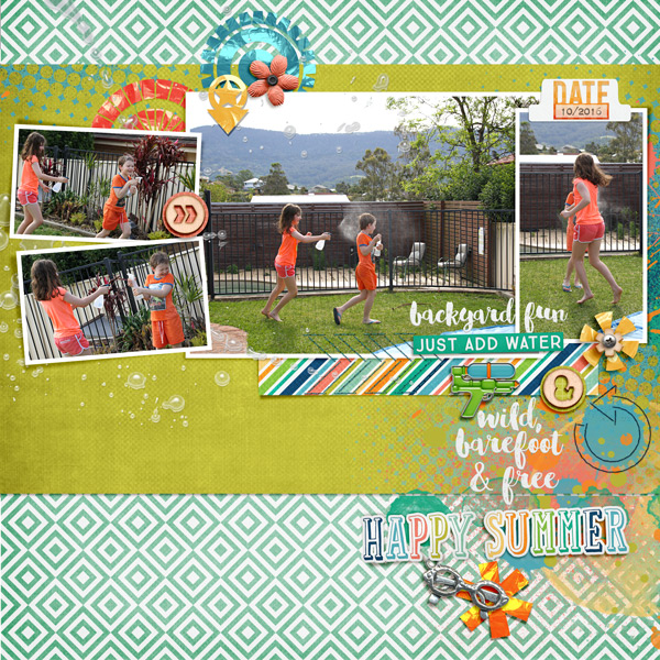 summer spray play