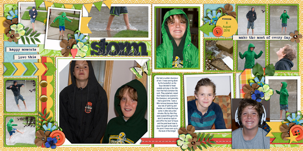 Summer Storm (Double Page)