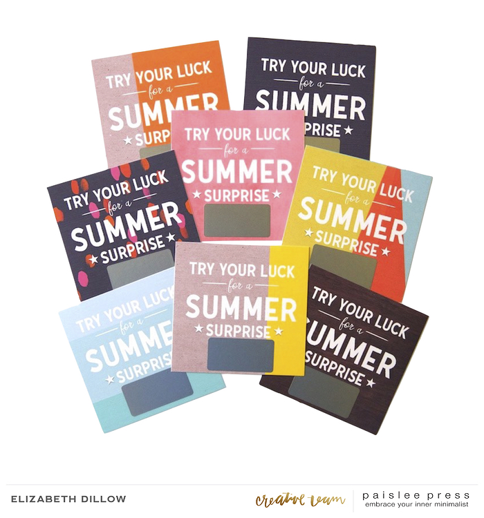 Summer Surprise cards