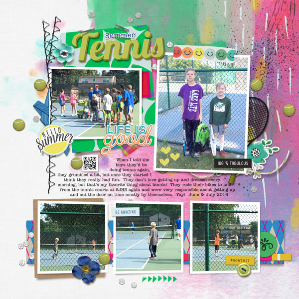 Summer Tennis 2016