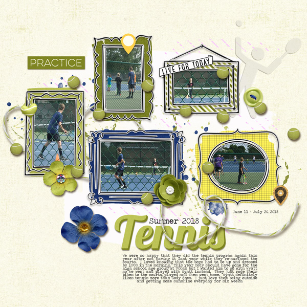 Summer Tennis 2018