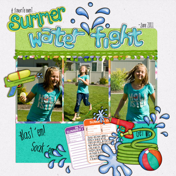 Summer Water Fight