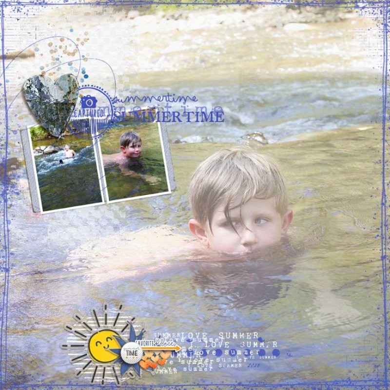 Summertime-swim August 2019 Photography challenge