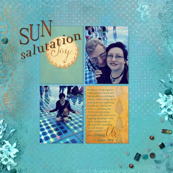 Sun salutation square