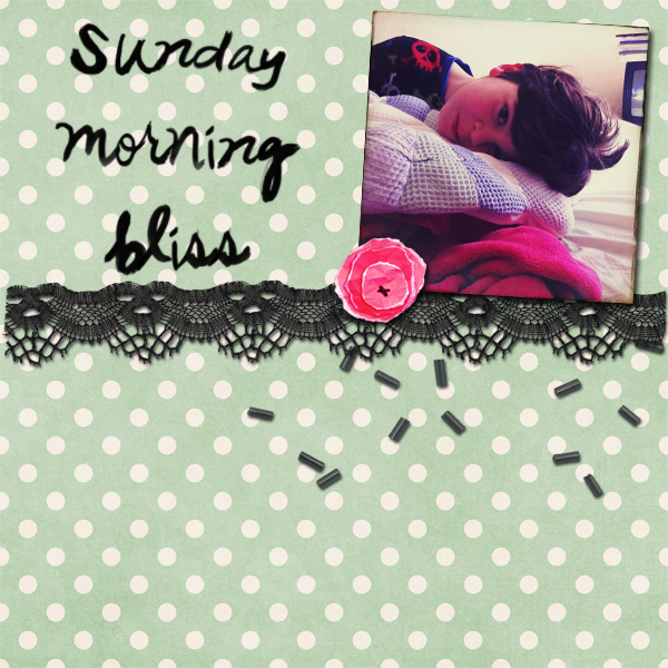 Sunday morning bliss