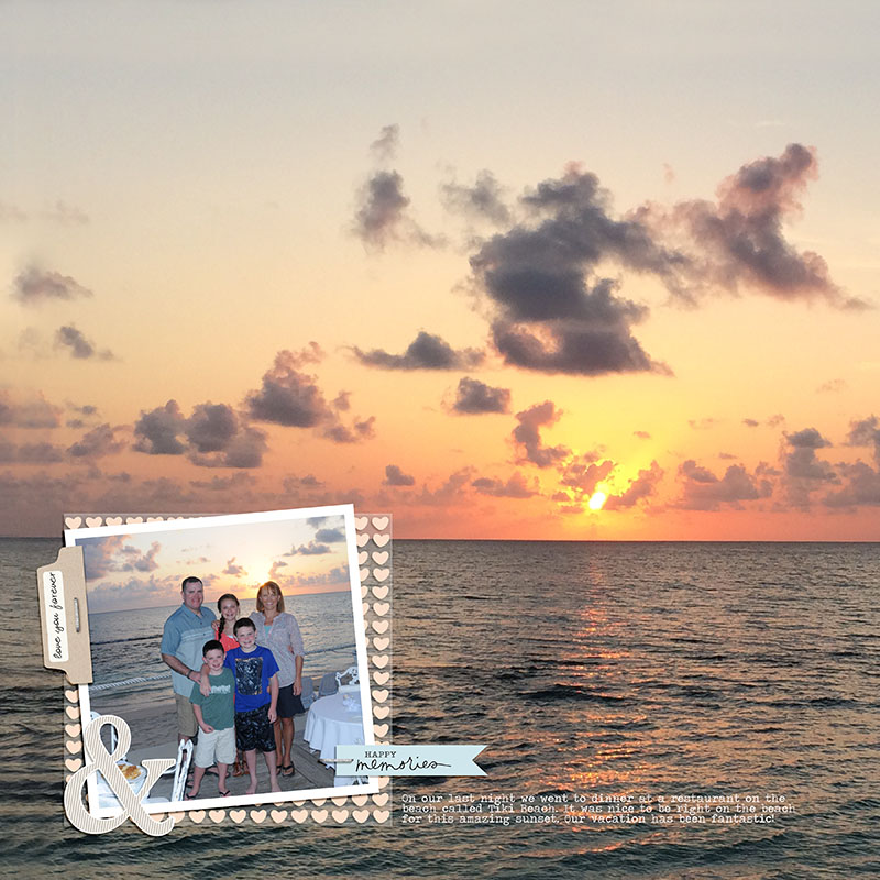 Sunset dinner