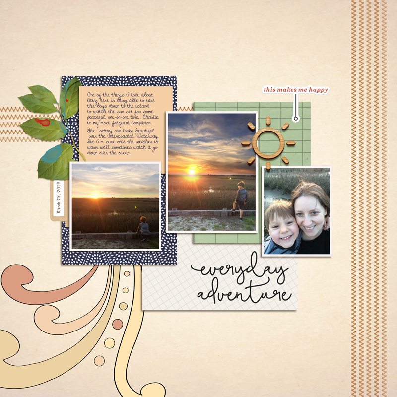 Sunset - July 2018 Template Challenge
