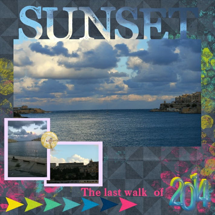 sunset new years eve 2014