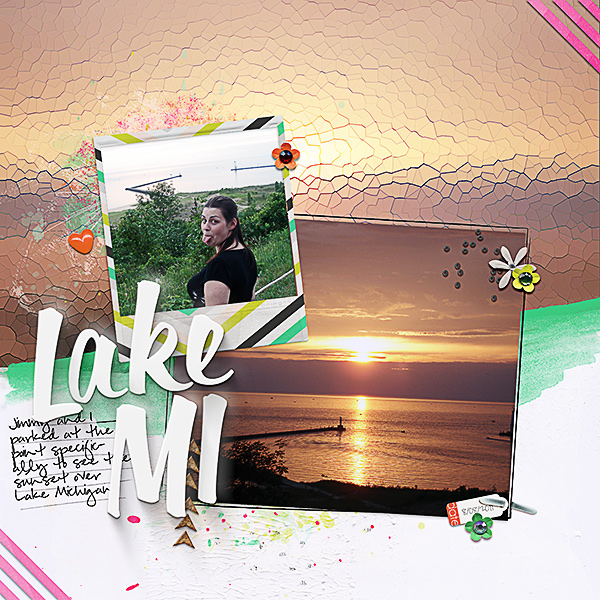 Sunset on Lake MI