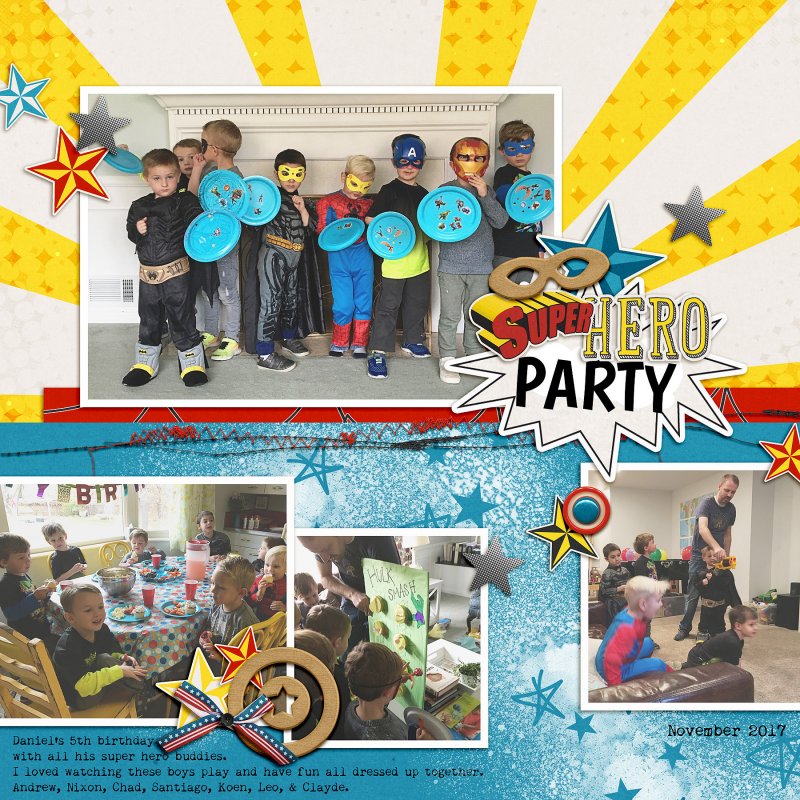 super hero party