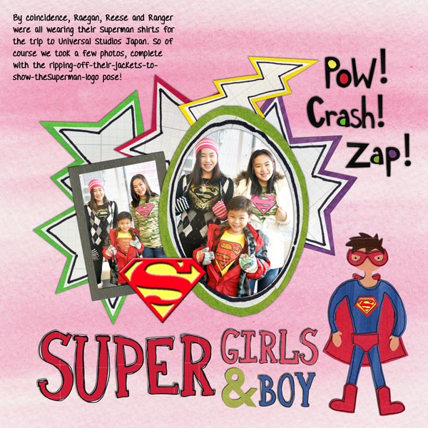 Supergirls and Boy
