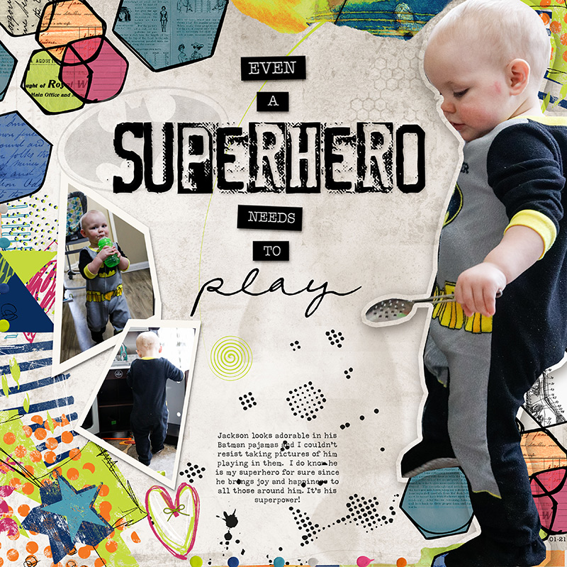 Superhero at Play