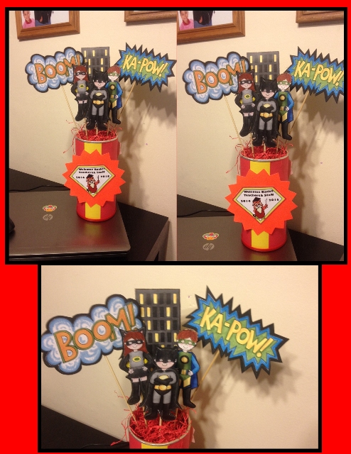 SuperHero Centerpiece#2