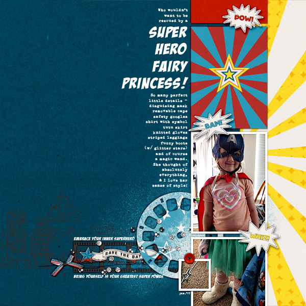 superhero fairy princess