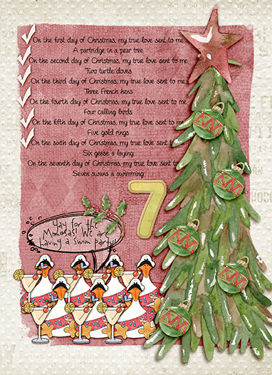 Swans swimming party [Twisted AJ 12DAYS - 7]