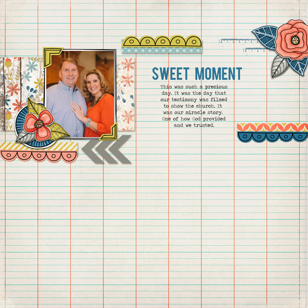 Sweet moment     (Love our designers - Kate Hadfield)