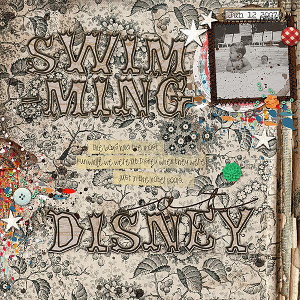 swimming at disney