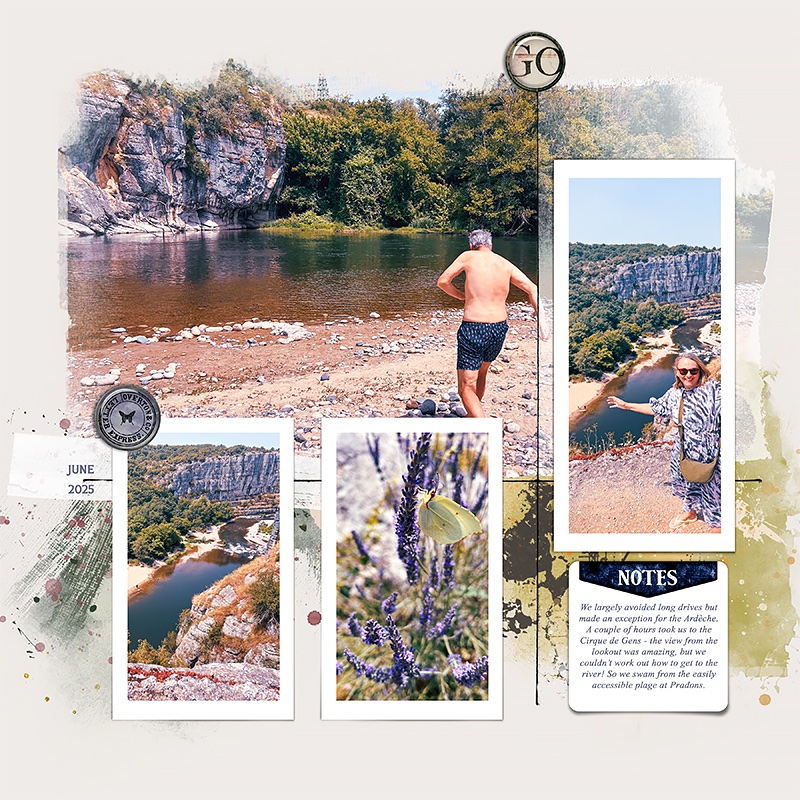 Swimming in the Ardeche