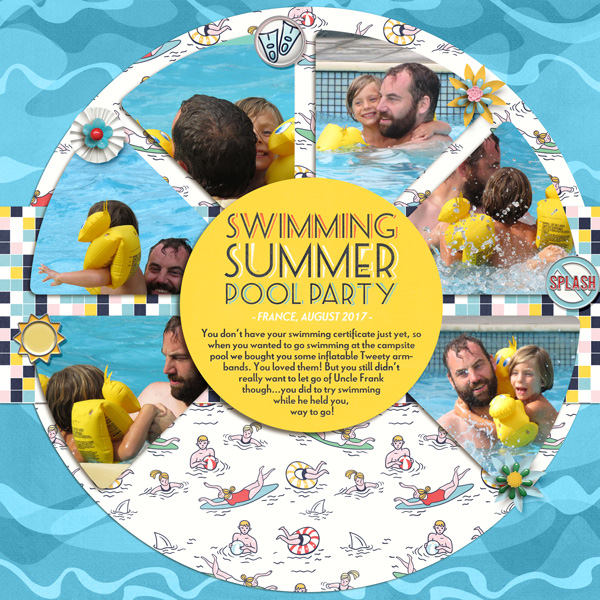 Swimming Summer Pool Party