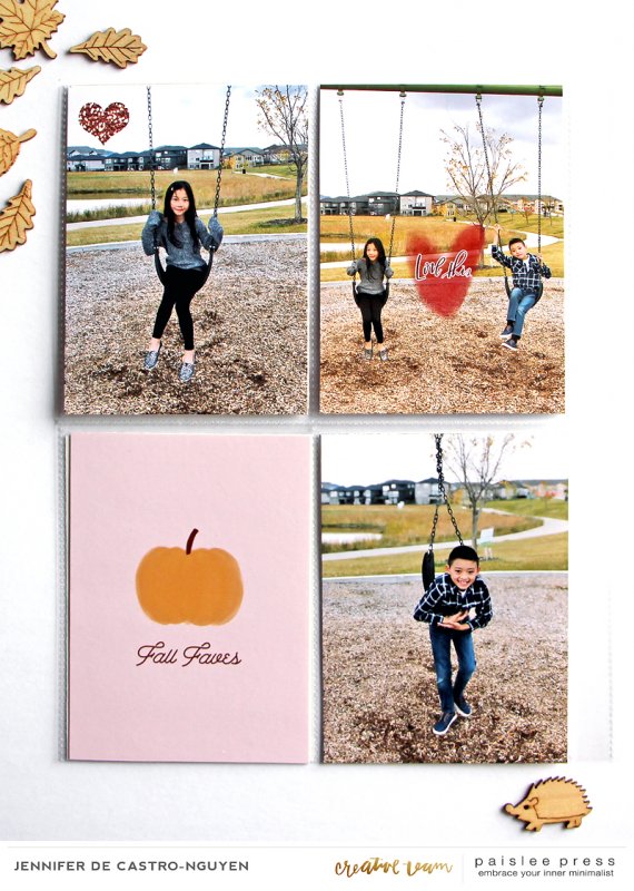 swing fall fun (close up)