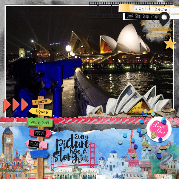 Syd Opera House at Night